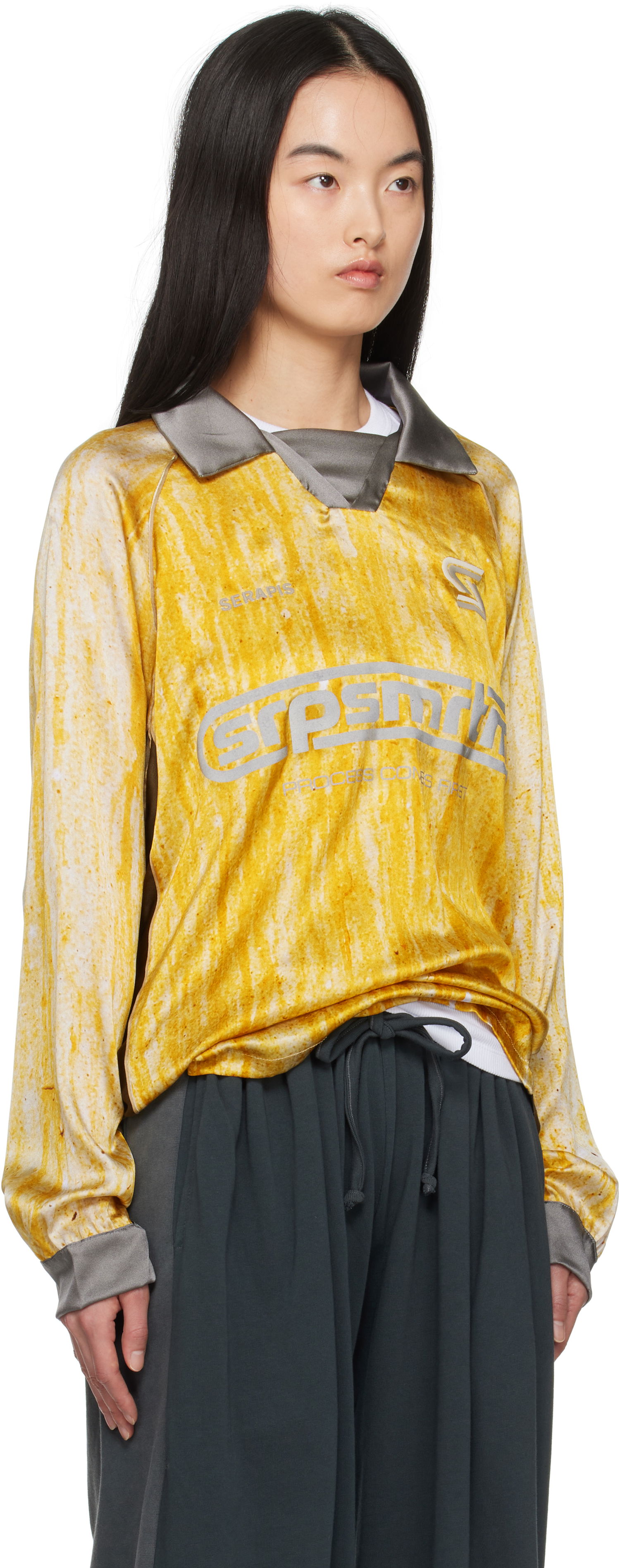 Фланелка Serapis Serapis Drips Polo Жълто | SS25_FT_3L, 1