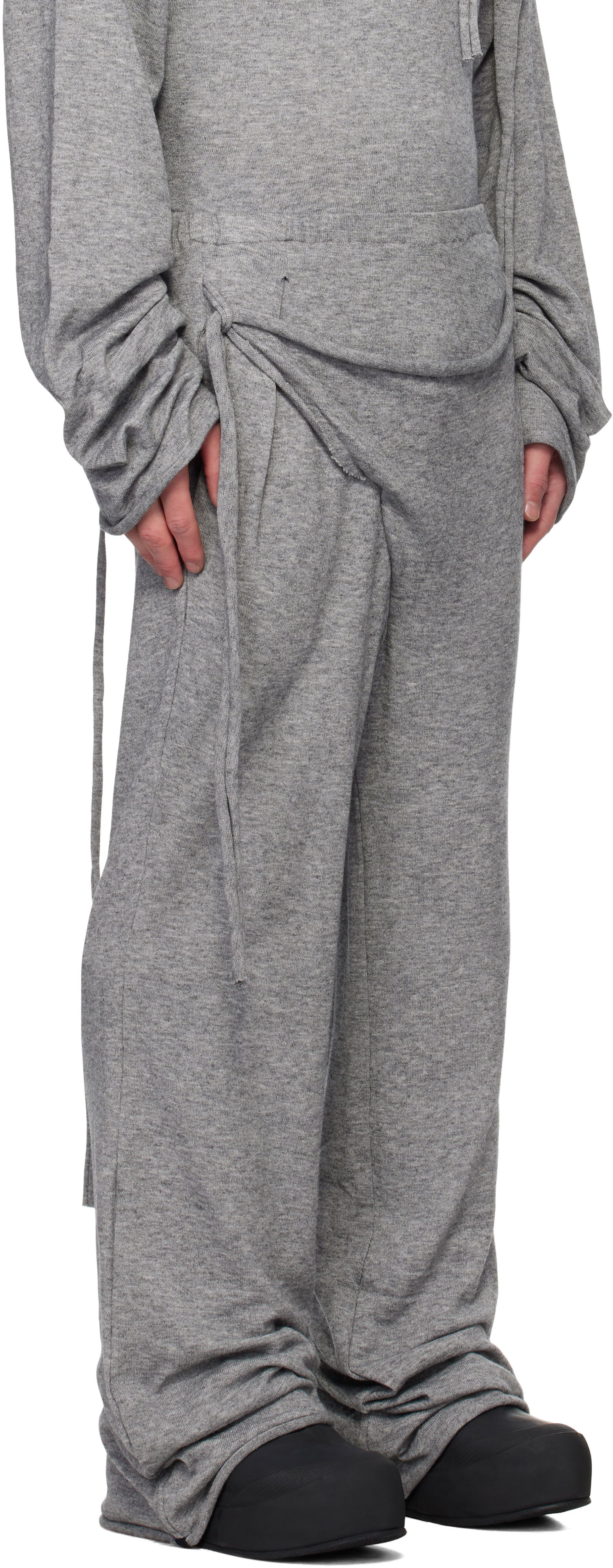 Спортни панталони Ottolinger Ottolinger Knit Lounge Pants Сиво | 2204080211, 1