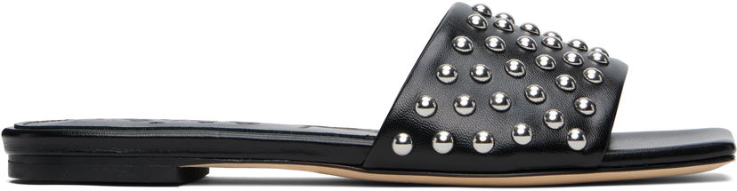 Аксесоари Aeyde Aeyde Anna Studded Leather Sandals Черно | A11-FS-BRNS08FL185-SS25-800-007