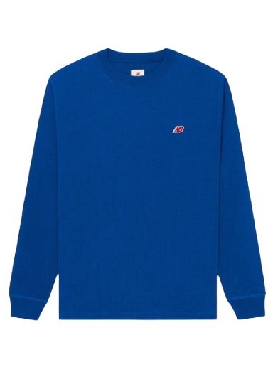 Пуловер New Balance Made In Usa Core T-shirt Синьо | MT21542TRY