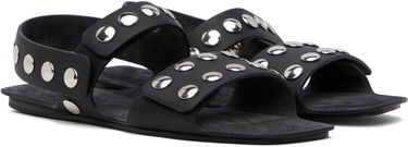 Бижута Khaite Khaite Boden Studded Leather Sandals Черно | F3086-930, 3