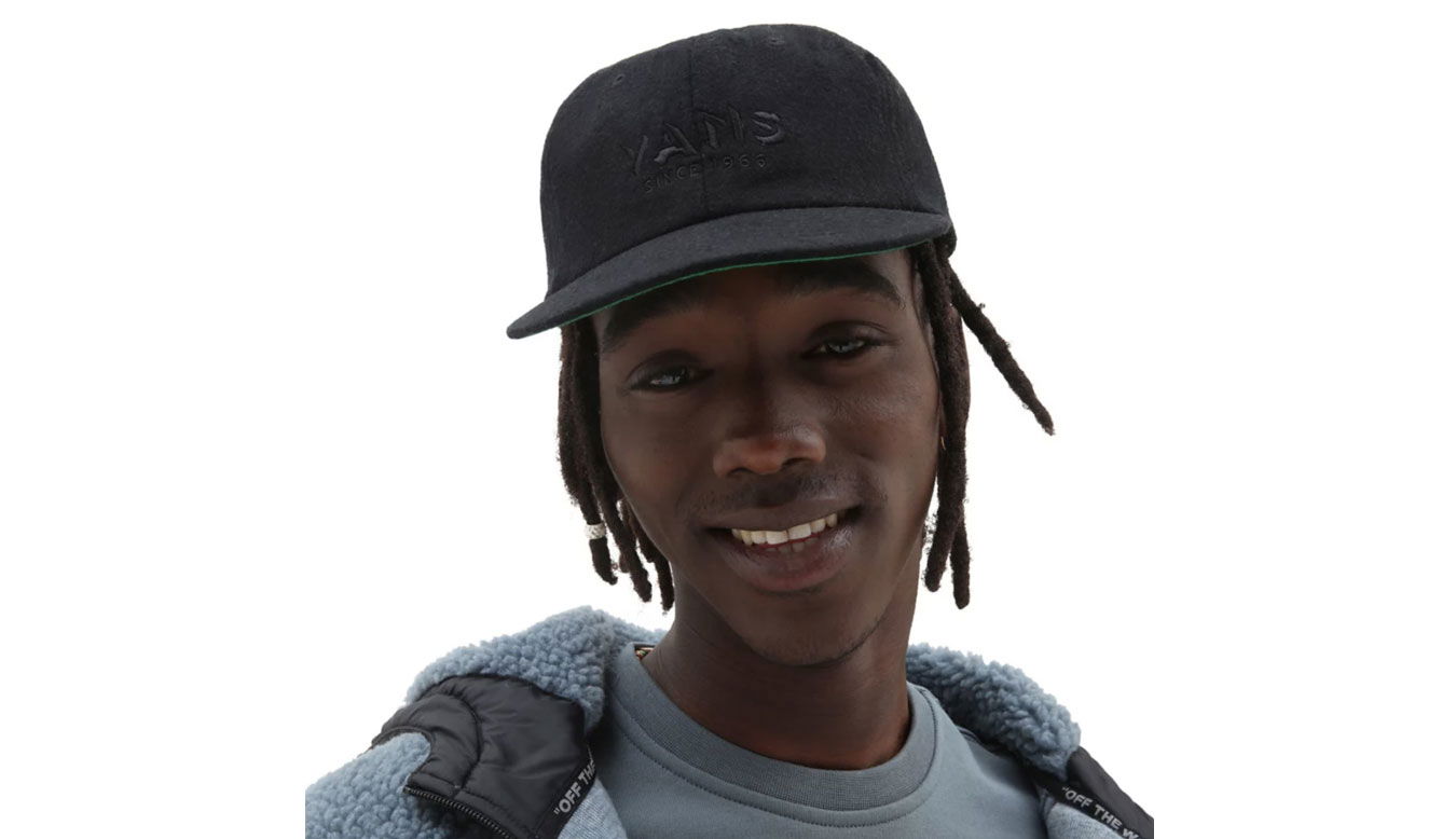 Шапка с козирка Vans Vintage Unstructured Hat Черно | VN0A7PQ8BLK, 1