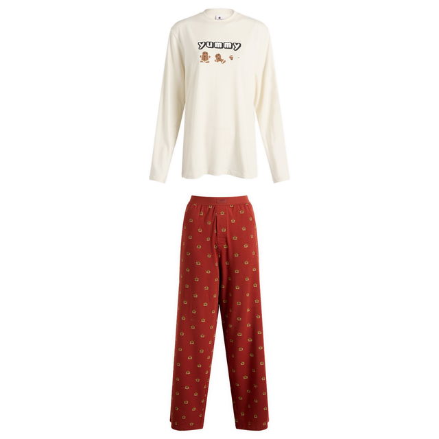 CPFM Boyfriend Long Sleeve & Pant Set Yummy Print