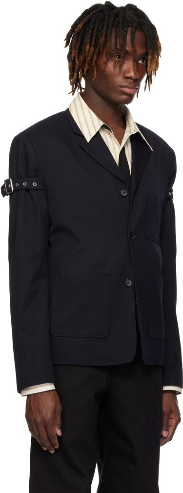 Яке We11done We11done Belted Blazer Черно | WD-JK0-25-006-U-NV, 1