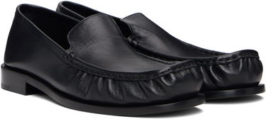 Кецове и обувки Dries Van Noten Dries Van Noten Leather Loafers Черно | 252-021723-195, 3