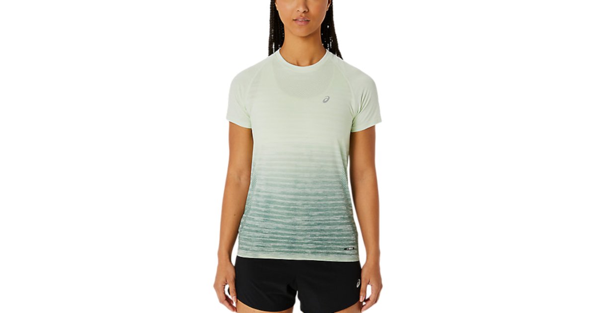 Тениска Asics Seamless T-shirt Зелено | 2012c385-301, 1