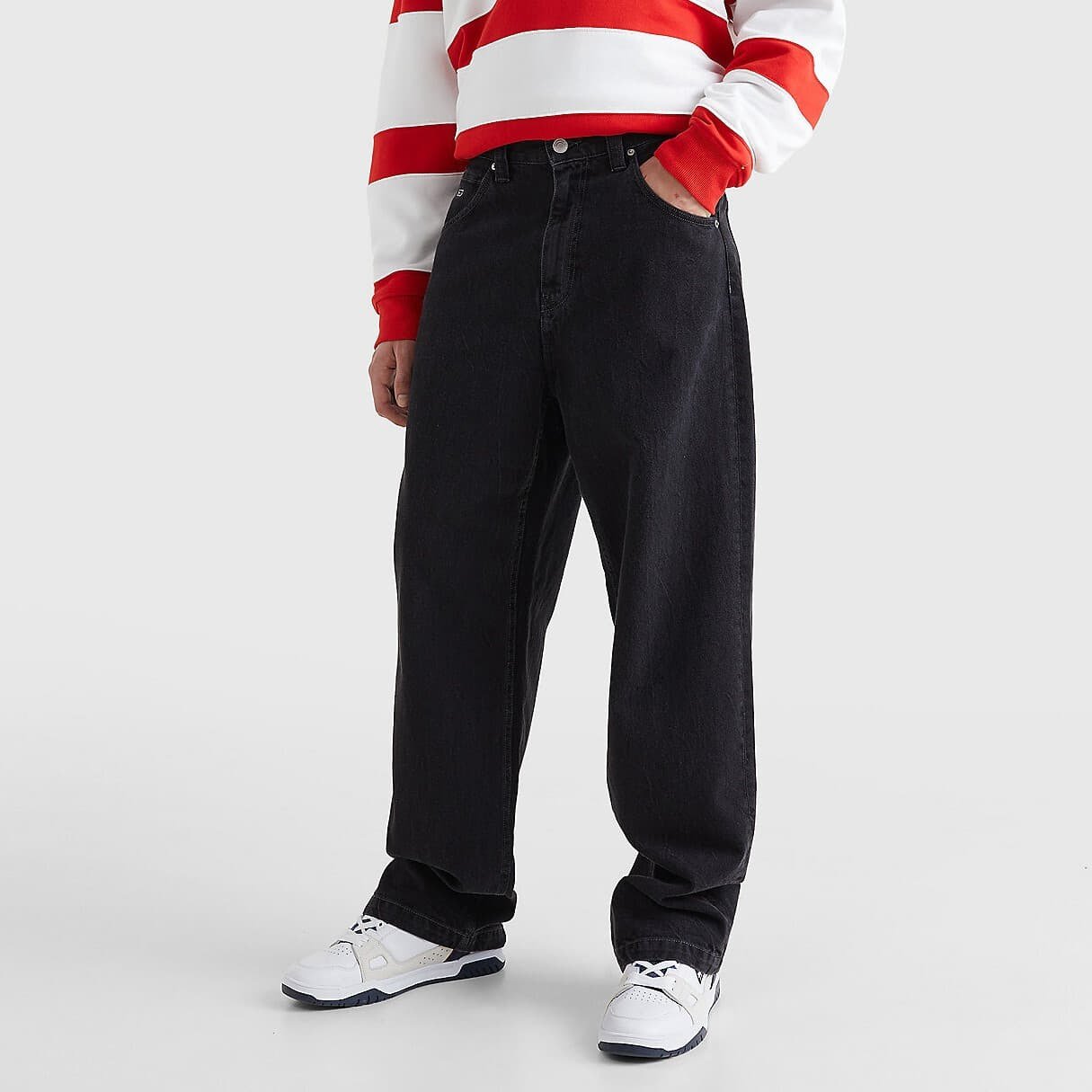 Дънки Tommy Hilfiger Aiden Baggy Pants Черно | DM0DM14827 1BZ, 0