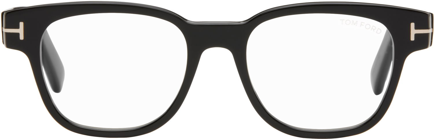 Слънчеви очила Tom Ford Tom Ford Square Blue Block Glasses Черно | FT5977-B_50001, 0