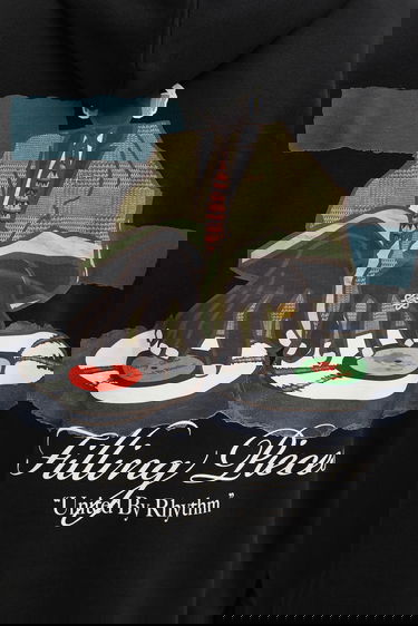 Суитчър Filling Pieces Hoodie DJ United By Rhythm Print Черно | 422532501241, 4