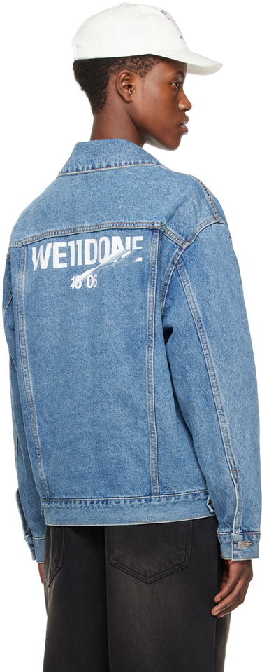 Яке We11done We11done Faded Denim Jacket Синьо | WD-DJ1-23-913-U-BL, 2