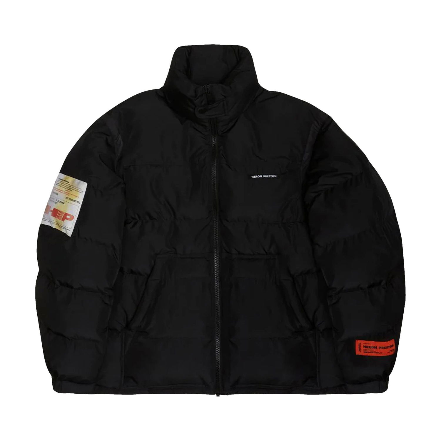 Пухо яке HERON PRESTON Label Nylon Puffer Черно | HMED008F21FAB0011000, 1