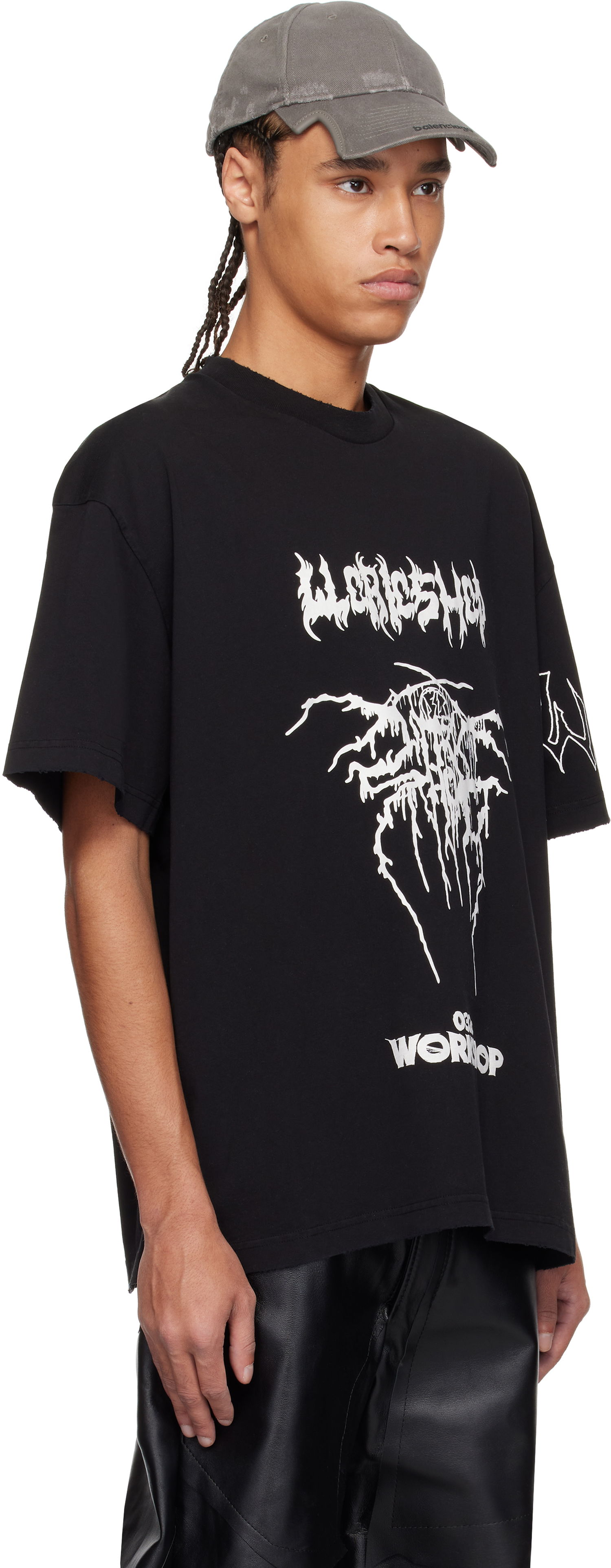 Тениска 032C 032c Workshop Armour Graphic T-Shirt Черно | S25-URC-0113-050, 1