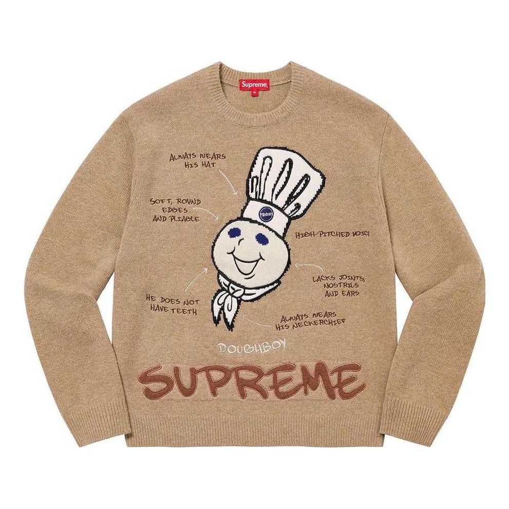 Пуловер Supreme Doughboy Graphic Knit Sweater Бежово | SUP-FW22-717, 0