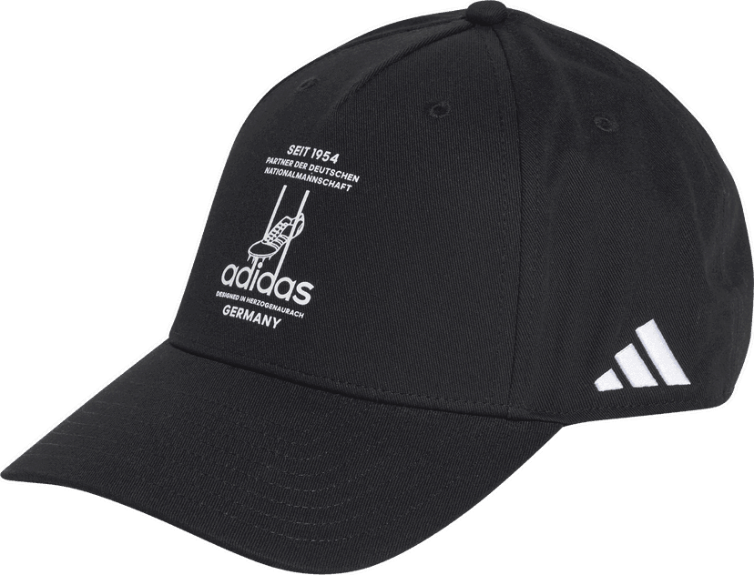 Шапка с козирка adidas Originals Baseball Cap Germany Черно | kc6712