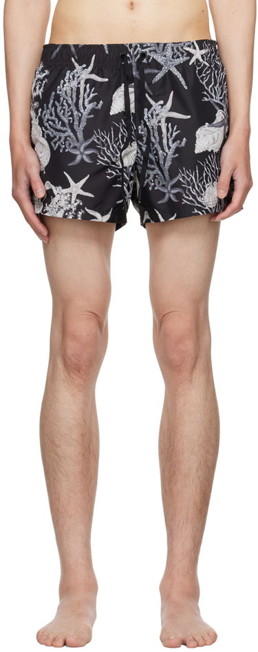 Бански Versace Versace Barocco Sea Print Swim Shorts Черно | 1016217_1A11347, 0