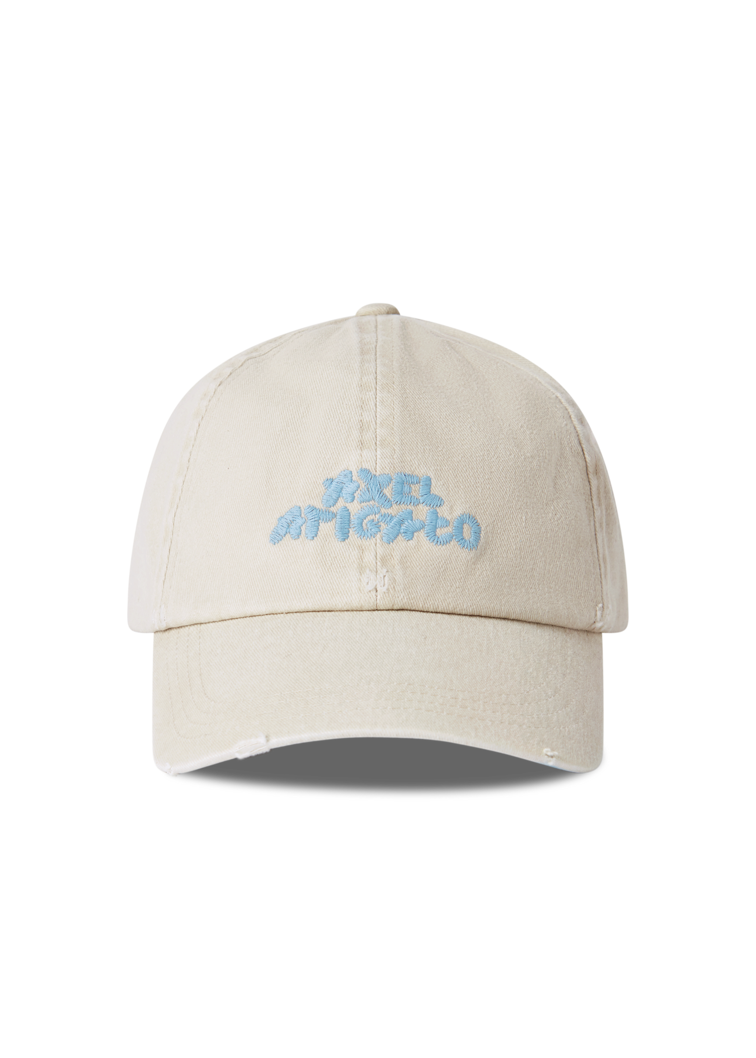 Шапка с козирка AXEL ARIGATO Axel Arigato Embroidered Washed Cap Бежово | X3962002, 1
