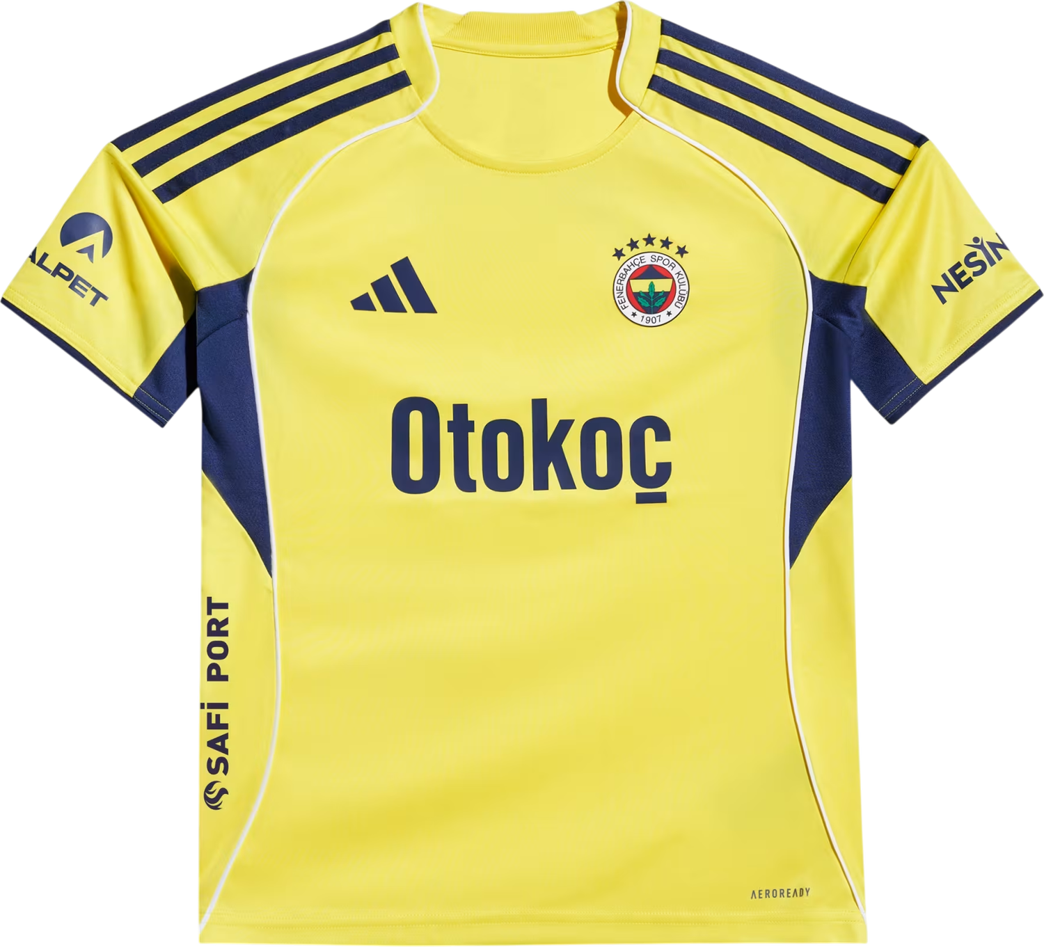 Фланелка adidas Performance Fenerbahce 2025/2026 Kids' Away Jersey Жълто | KD7312, 1