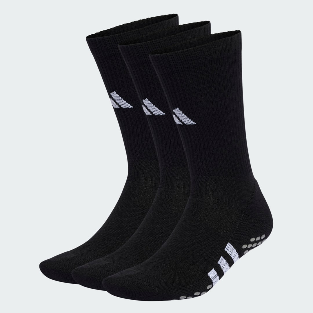 Чорапи adidas Performance Performance Cushioned Crew Grip Черно | IP2645, 1