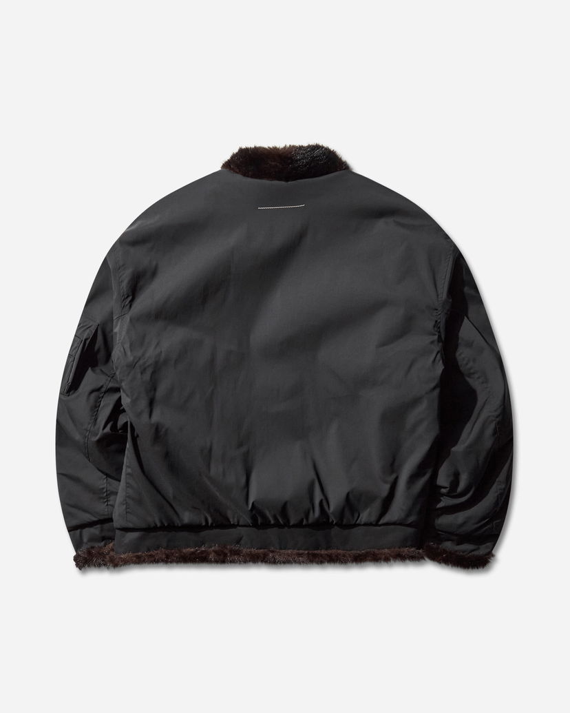 Яке бомбър Maison Margiela Reversible Bomber Jacket Черно | SH2AM0044 962