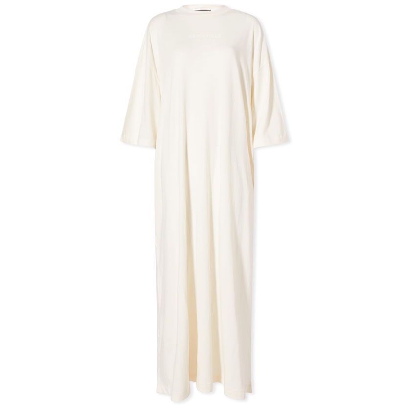 Тениска Fear of God Essentials 3/4 Sleeve Dress Бяло | 125BT235041FW