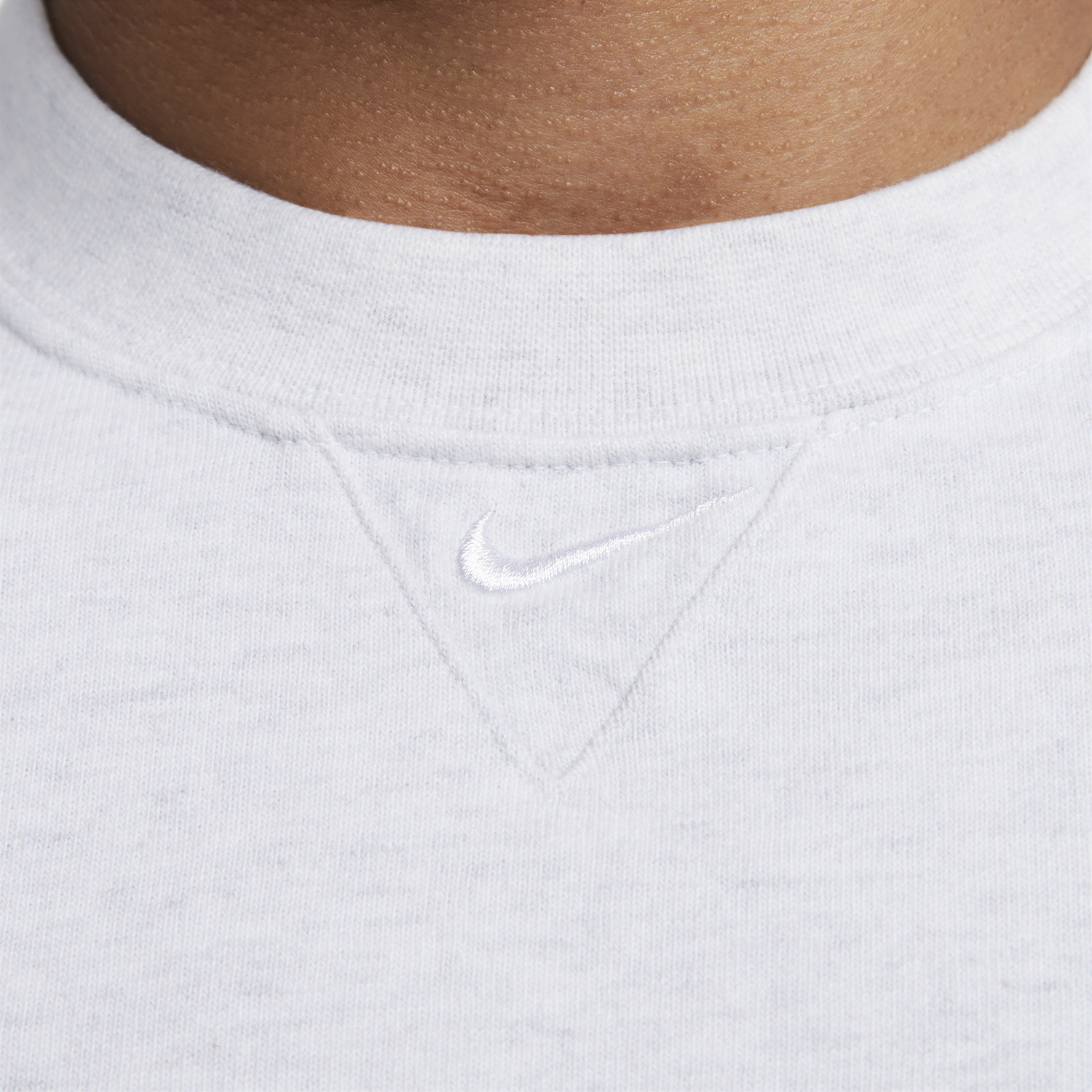 Тениска Nike Solo Swoosh Tee Бяло | FB7865-051, 1