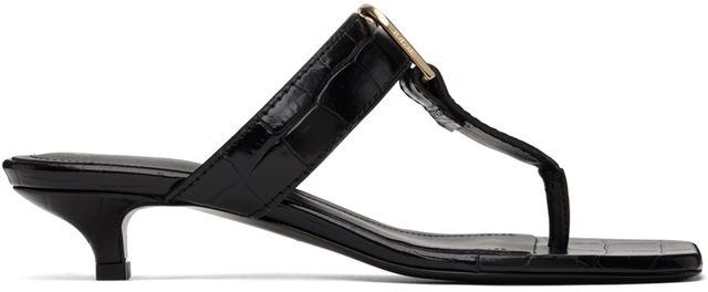 TOTEME 'The Belted Croco' Heeled Sandals