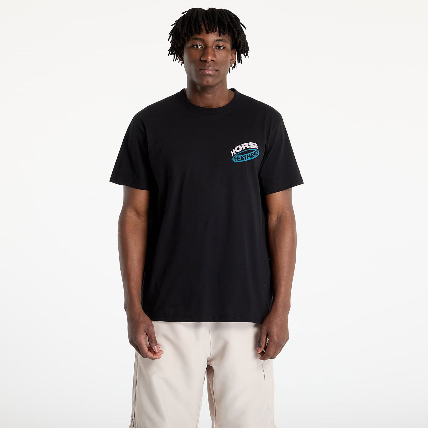 Тениска Horsefeathers Horsefeathers Orbit T-Shirt Черно | SM1382A, 0