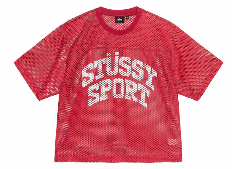Фланелка Stüssy Stussy Sport Mesh T-Shirt Сиво | 1140346, 1