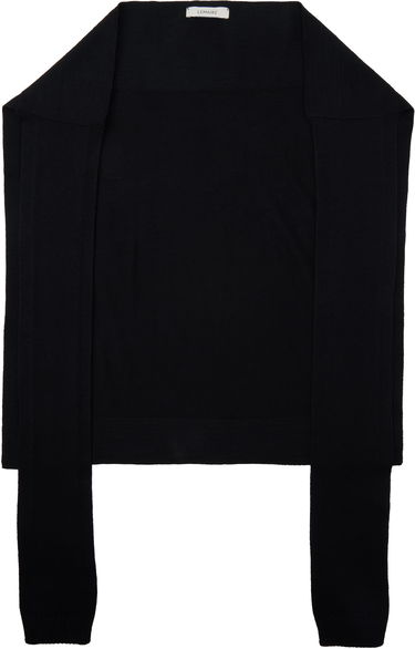 Шал LEMAIRE Lemaire Trompe L'oeil Shrug Черно | AC1207 LK087, 0