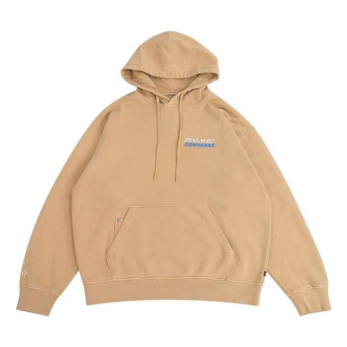 Суитчър Converse Skate Logo Hoodie Бежово | 10026551-A02
