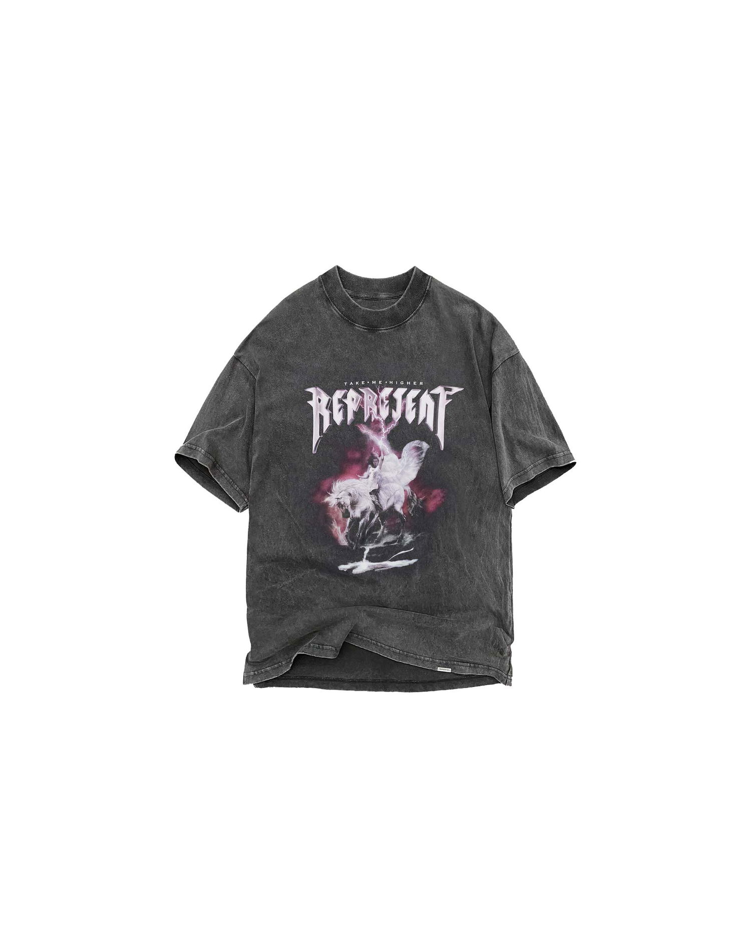 Тениска Represent Clo Represent Take Me Higher T-Shirt Shirt Vintage Grey Сиво | MT4022-20, 0