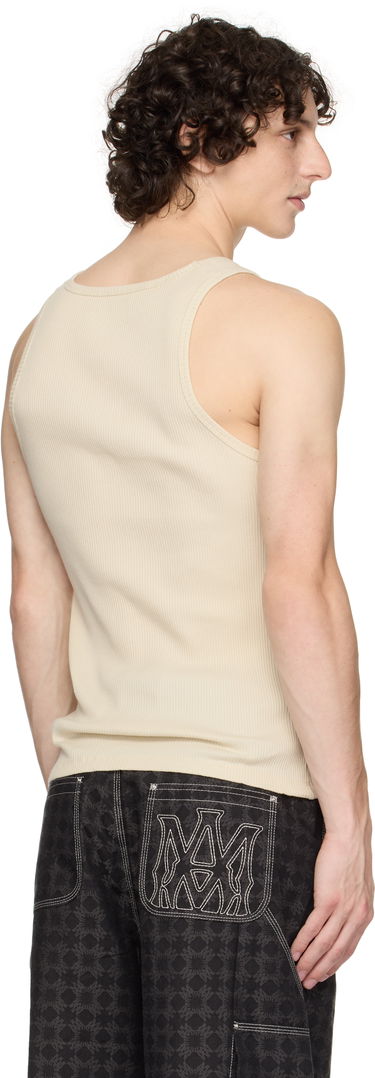 Потник AMIRI AMIRI MA Tonal Ribbed Tank Top Бежово | AMJYTT1006, 2