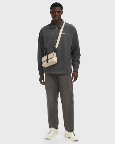 Пуловер Polo by Ralph Lauren Polo Ralph Lauren Relaxed Fit Quarter-Zip Pullover Сиво | 710981477002, 1
