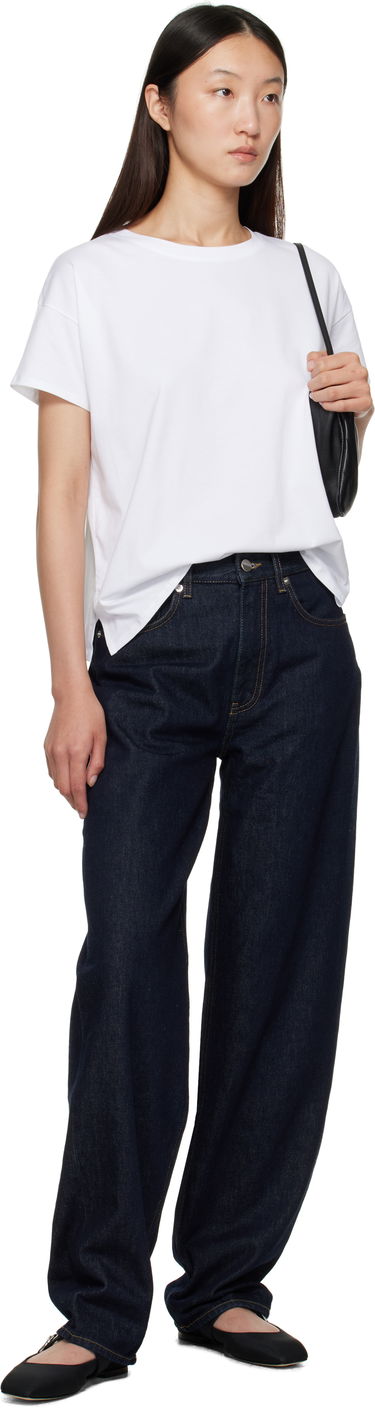 Тениска Loulou de Saison Loulou de Saison Basiluzzo Short Sleeve T-Shirt Бяло | BASILUZZO LDS, 3