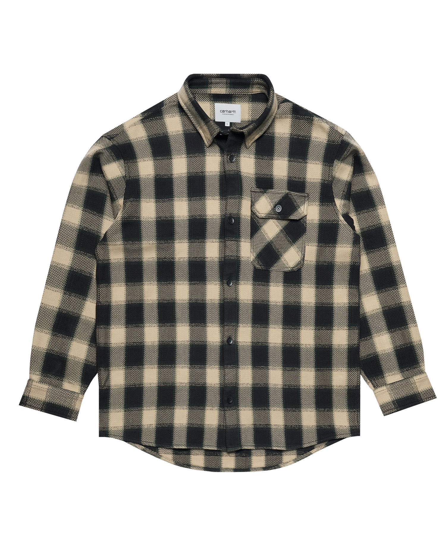 Риза Carhartt WIP Checkered Relaxed Fit Shirt Черно | I033834.2GSXX, 0