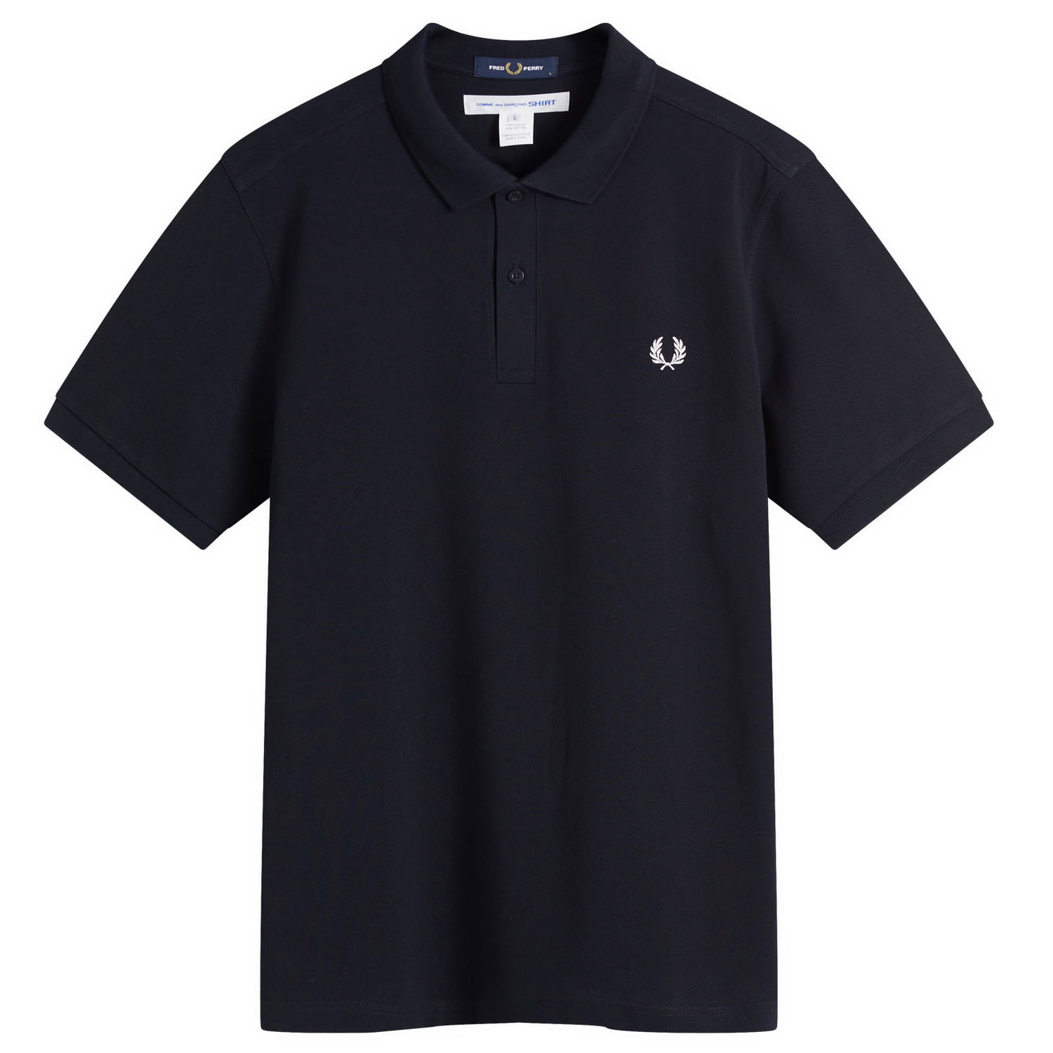 Поло тениска Comme des Garçons Back Print Polo Shirt Тъмно синьо | FN-T105-2, 0