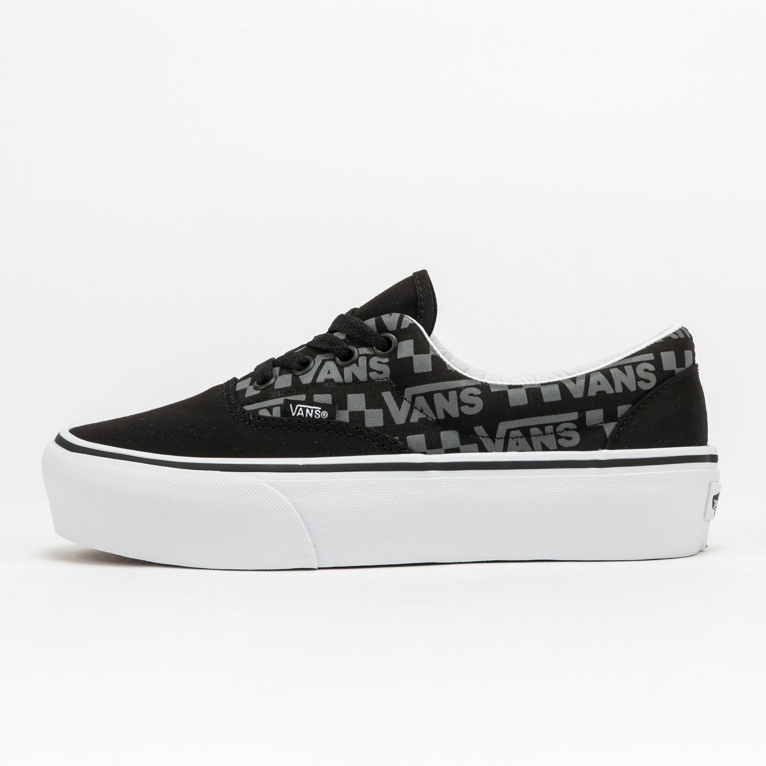 Кецове и обувки Vans Era Platform "Reflective logo" Черно | VN0A3WLU91C1, 0