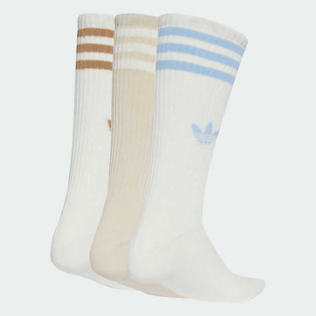 3-Stripes High Crew Socks - 3 Pairs