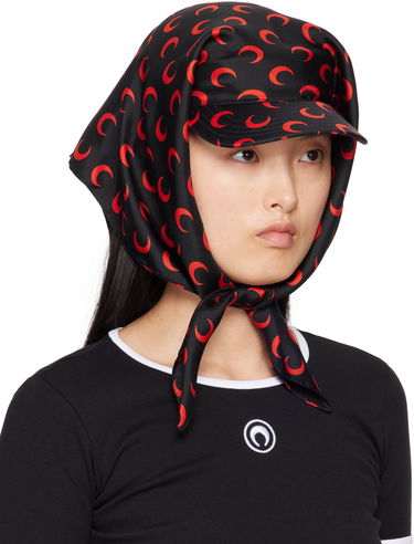 Суитчър Marine Serre Marine Serre Silk Veiled Cap Черно | UHG035A CWOV0043, 3