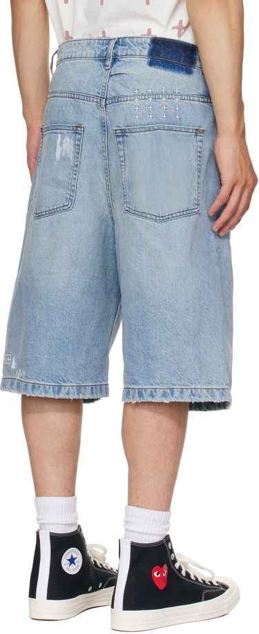 Къси панталони Ksubi Ksubi Maxx Painter Shorts Синьо | MPF25WA002, 2