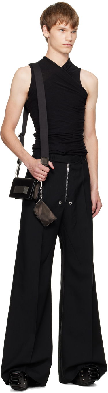 Панталони Rick Owens Rick Owens Concordians Wide Bela Tailored Trousers Черно | RU02E1354 WGP, 4