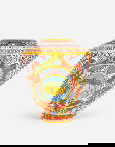Домашен декор Dolce & Gabbana Dolce & Gabbana Large Amphora Porcelain Vase Многоцветен | TCC198TCAMVUC067, 0