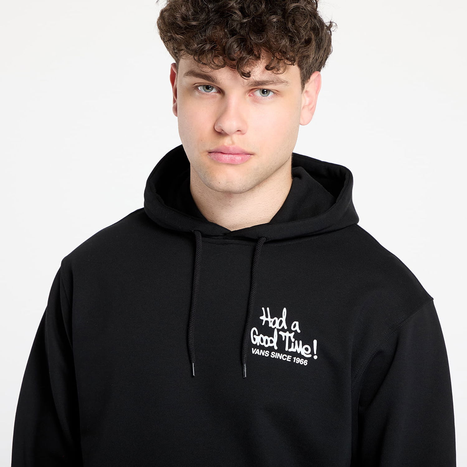 Суитчър Vans Vans Good Times Pullover Hoodie Черно | VN000M1RBLK1, 1