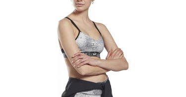 Сутиен Reebok Strappy Lux Sports Bra Бяло | gs6476, 1