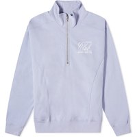 Пуловер Sporty & Rich 94 Country Club Quarter Zip Sweat Лилаво | QZ881CH, 1