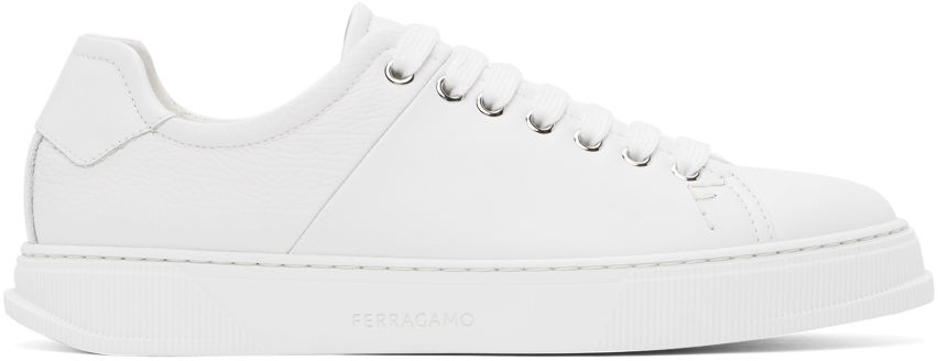 Кецове и обувки FERRAGAMO Low Cut Sneakers Бяло | 772088, 0