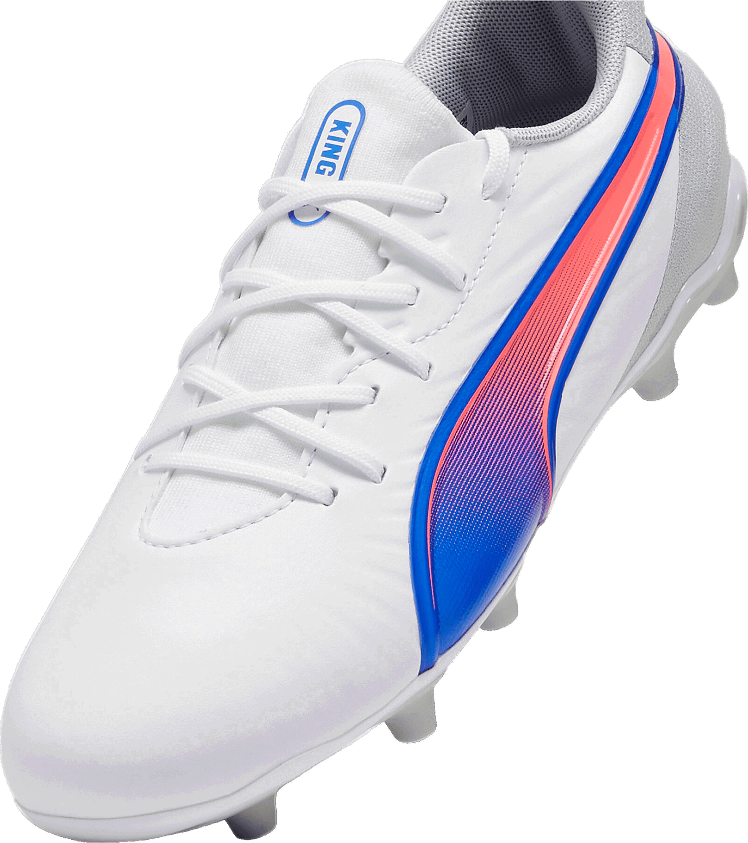 Кецове и обувки Puma Puma KING MATCH FG/AG Jr Бяло | 108048-02, 1