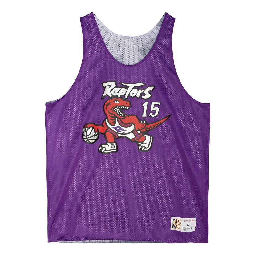 Потник Mitchell & Ness Raptors Basketball Jersey Лилаво | TMTK3208-TRAYYVCAPURP