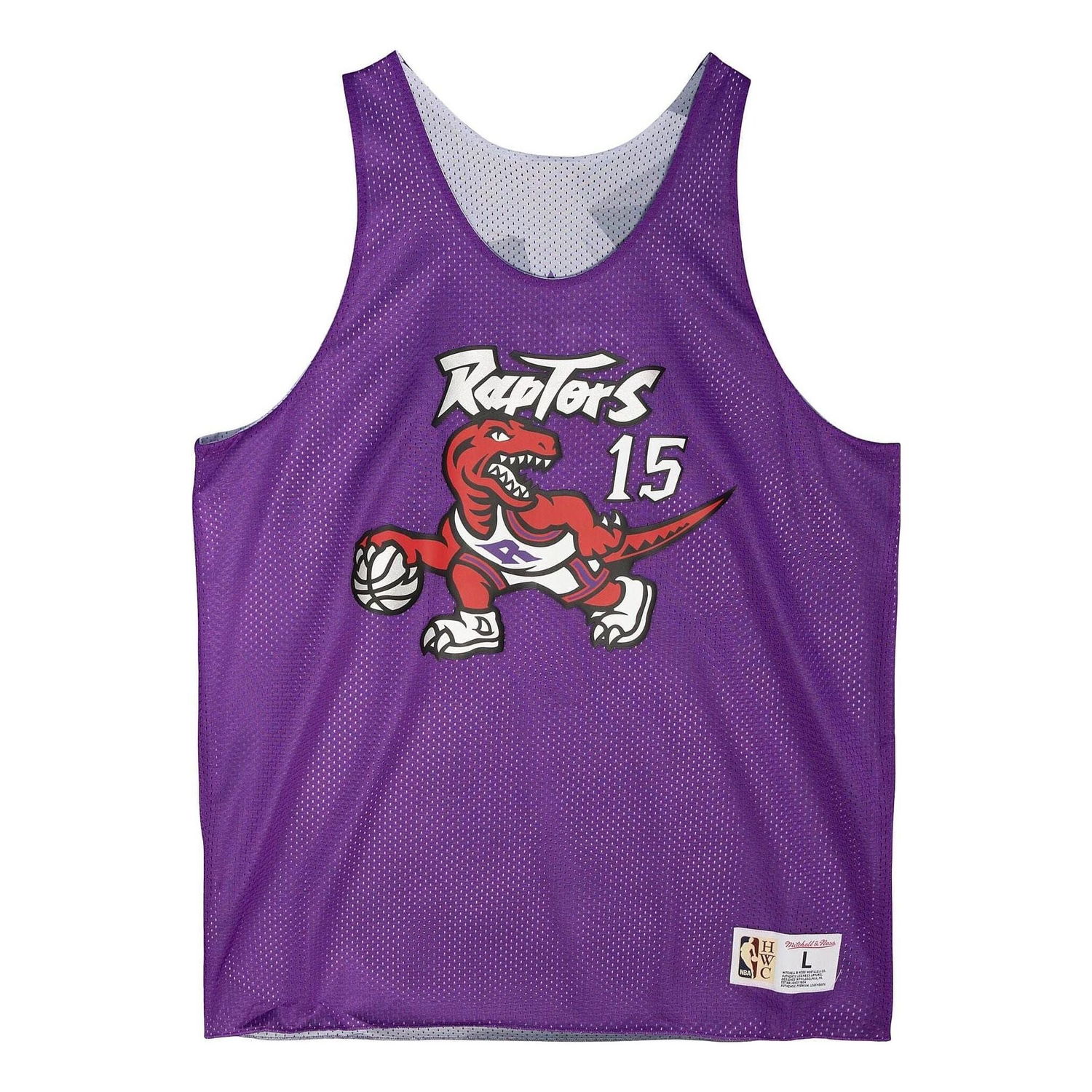 Потник Mitchell & Ness Raptors Basketball Jersey Лилаво | TMTK3208-TRAYYVCAPURP, 0