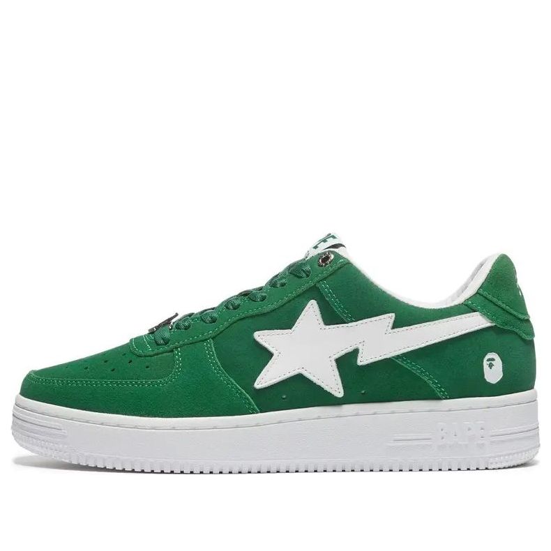 Кецове и обувки BAPE BAPE Sta Suede Зелено | BAPESTA-SUEDE-PACK-GREEN, 0